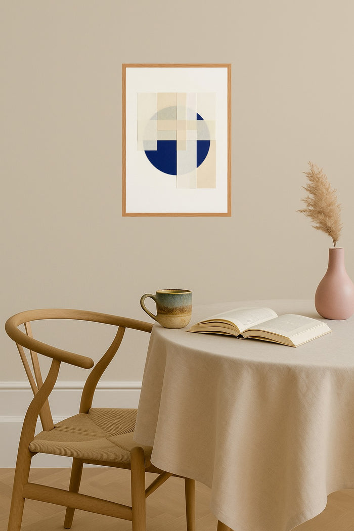 Poster mockup - Single poster in Nordic interior