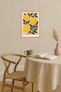 Poster mockup - Single poster in Nordic interior