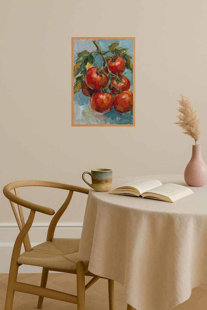 Poster mockup - Single poster in Nordic interior