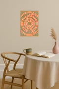 Poster mockup - Single poster in Nordic interior