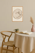 Poster mockup - Single poster in Nordic interior