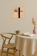 Poster mockup - Single poster in Nordic interior