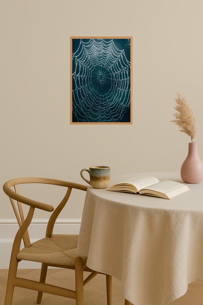Poster mockup - Single poster in Nordic interior