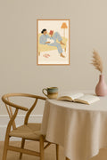 Poster mockup - Single poster in Nordic interior
