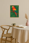 Poster mockup - Single poster in Nordic interior