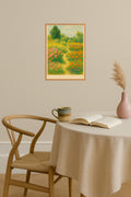 Poster mockup - Single poster in Nordic interior
