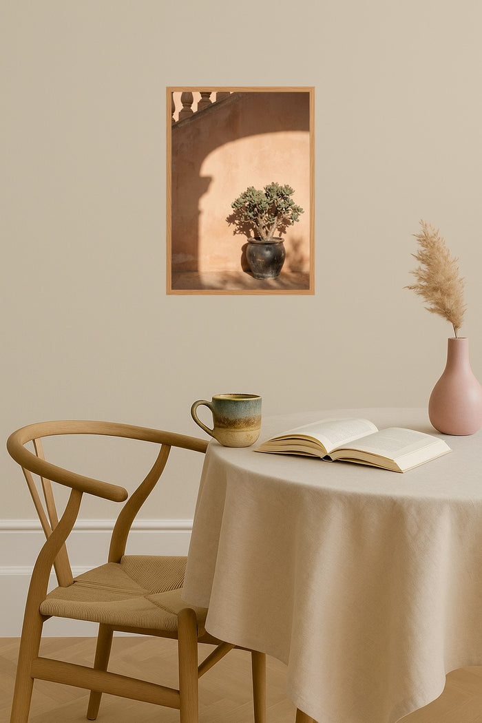 Poster mockup - Single poster in Nordic interior