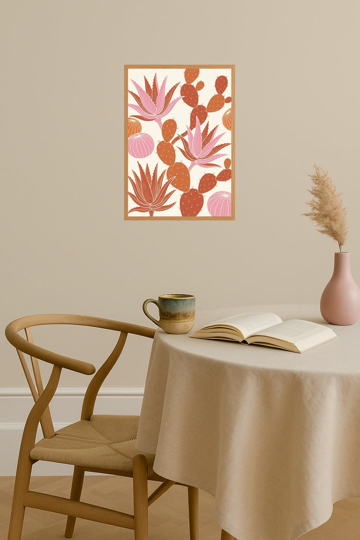 Poster mockup - Single poster in Nordic interior