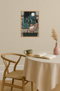 Poster mockup - Single poster in Nordic interior