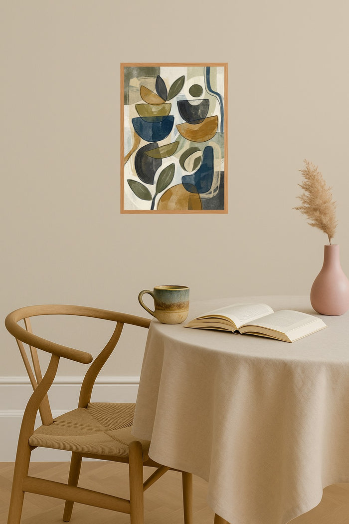 Poster mockup - Single poster in Nordic interior
