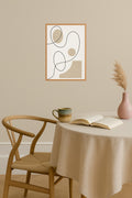 Poster mockup - Single poster in Nordic interior