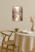 Poster mockup - Single poster in Nordic interior