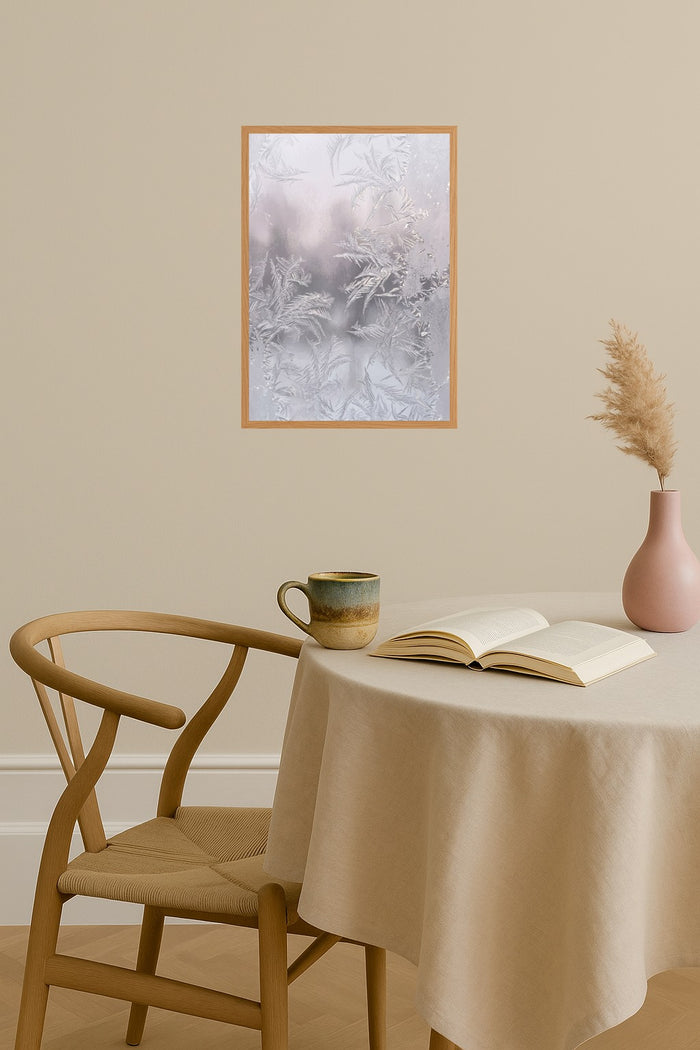 Poster mockup - Single poster in Nordic interior