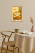Poster mockup - Single poster in Nordic interior