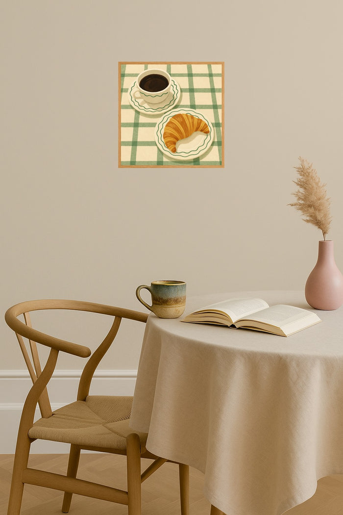Poster mockup - Single poster in Nordic interior
