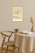 Poster mockup - Single poster in Nordic interior
