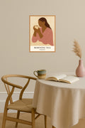 Poster mockup - Single poster in Nordic interior