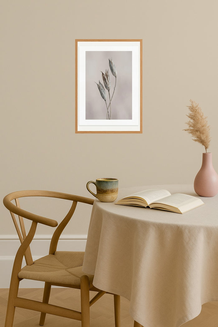 Poster mockup - Single poster in Nordic interior