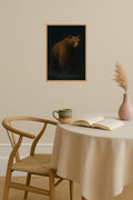 Poster mockup - Single poster in Nordic interior