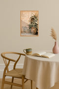Poster mockup - Single poster in Nordic interior