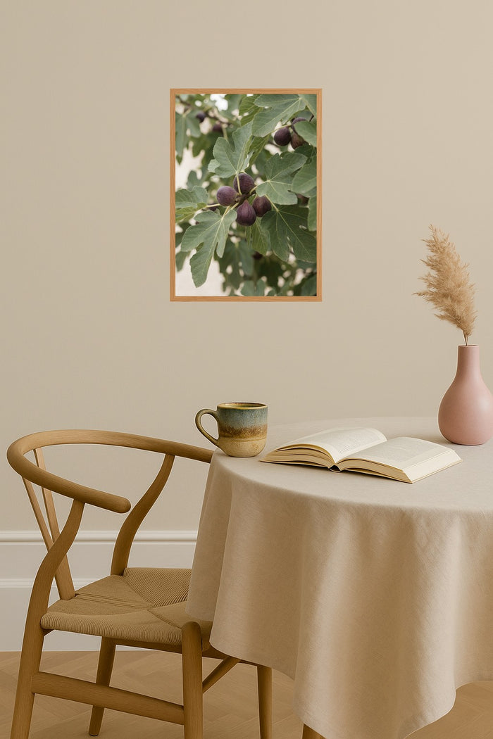Poster mockup - Single poster in Nordic interior