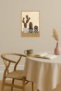 Poster mockup - Single poster in Nordic interior