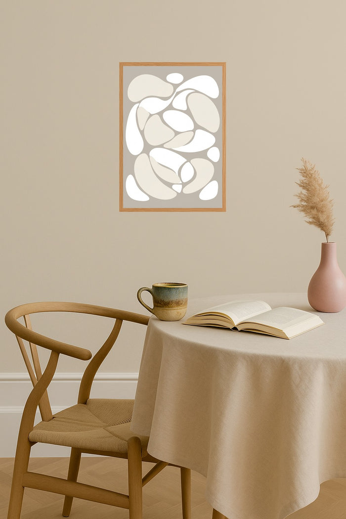 Poster mockup - Single poster in Nordic interior