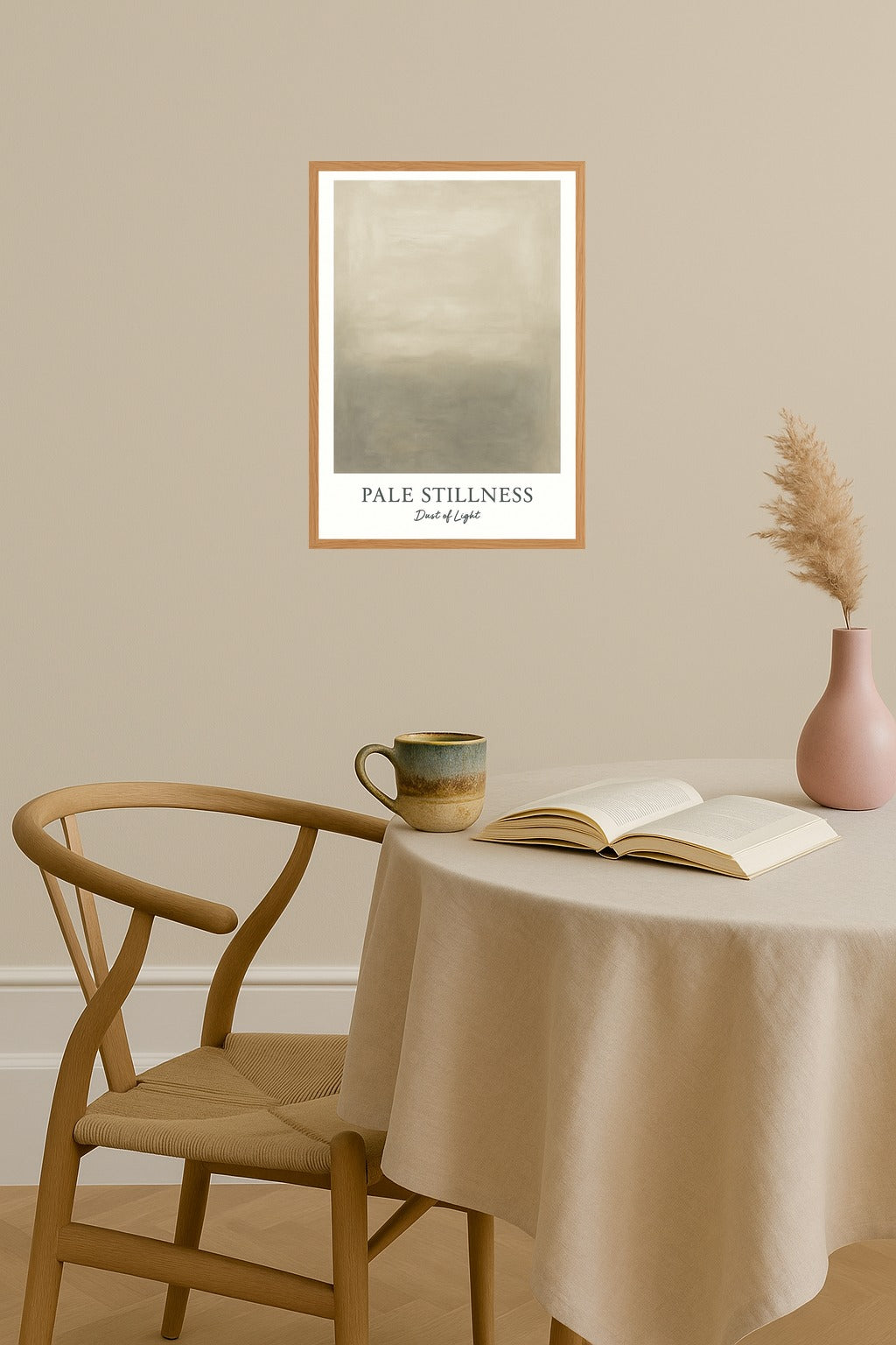 Poster mockup - Single poster in Nordic interior