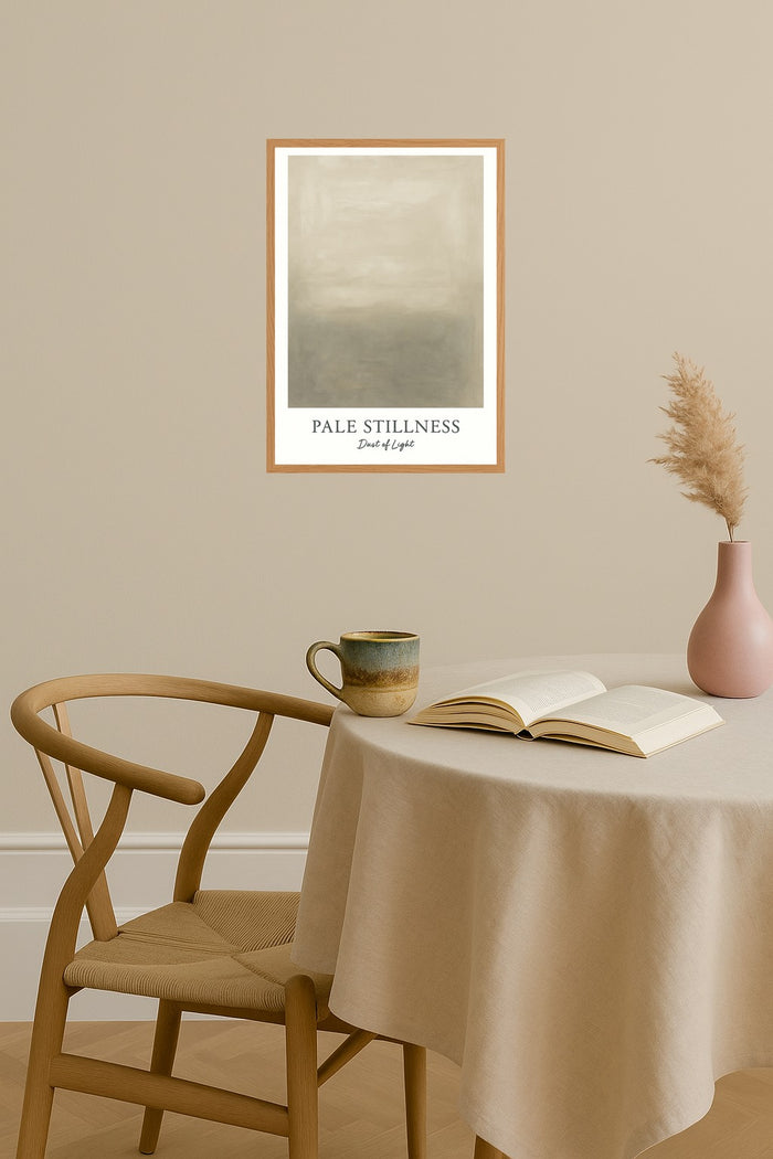 Poster mockup - Single poster in Nordic interior