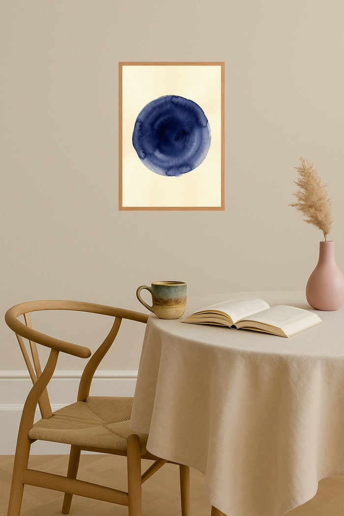 Poster mockup - Single poster in Nordic interior