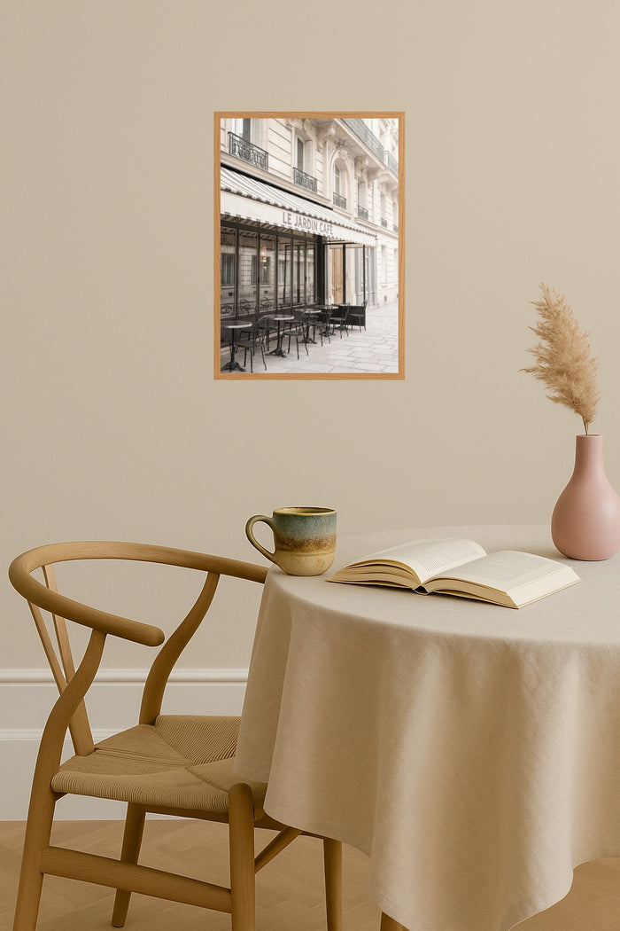 Poster mockup - Single poster in Nordic interior