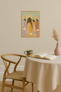 Poster mockup - Single poster in Nordic interior
