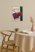 Poster mockup - Single poster in Nordic interior