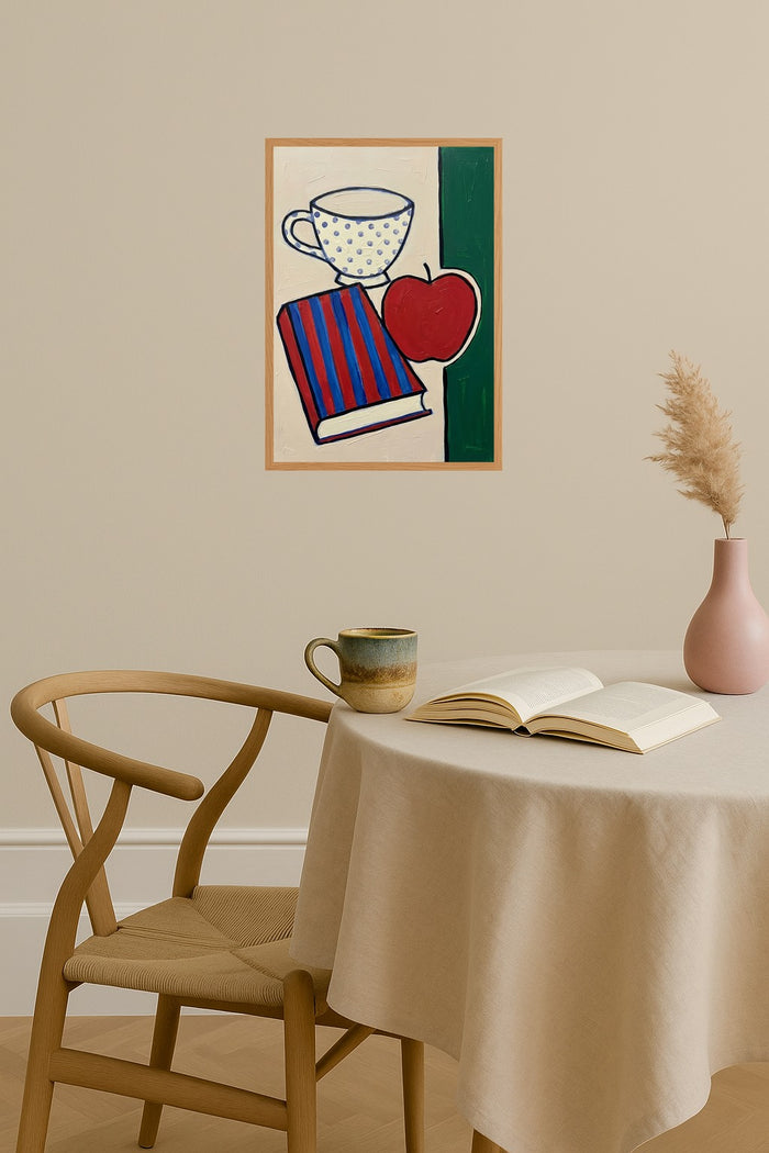 Poster mockup - Single poster in Nordic interior