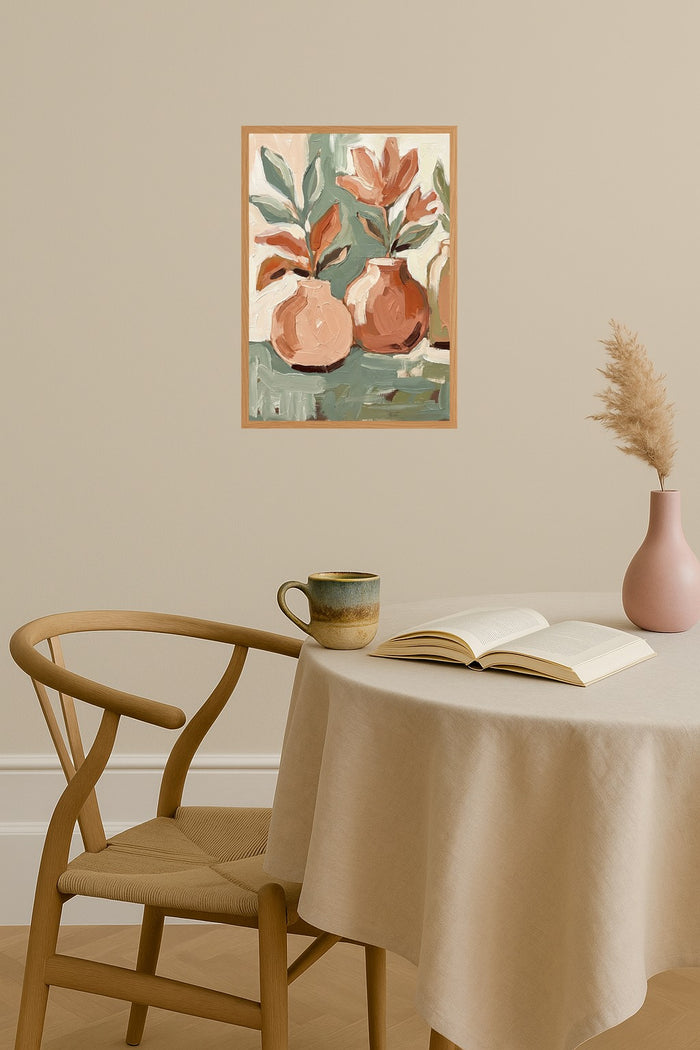 Poster mockup - Single poster in Nordic interior