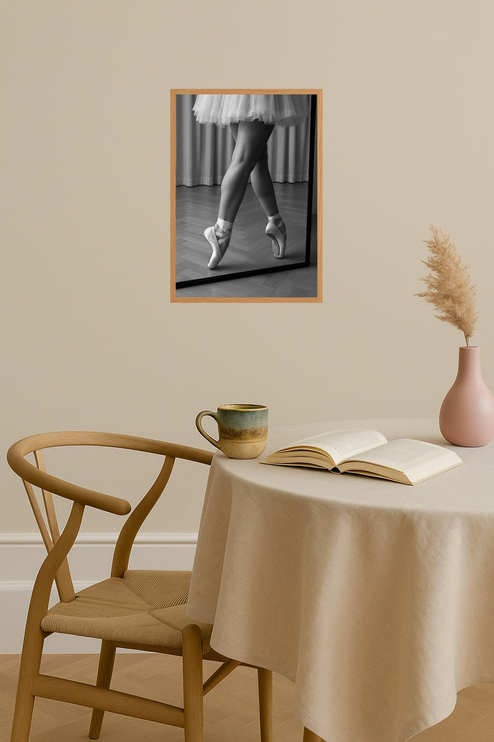 Poster mockup - Single poster in Nordic interior