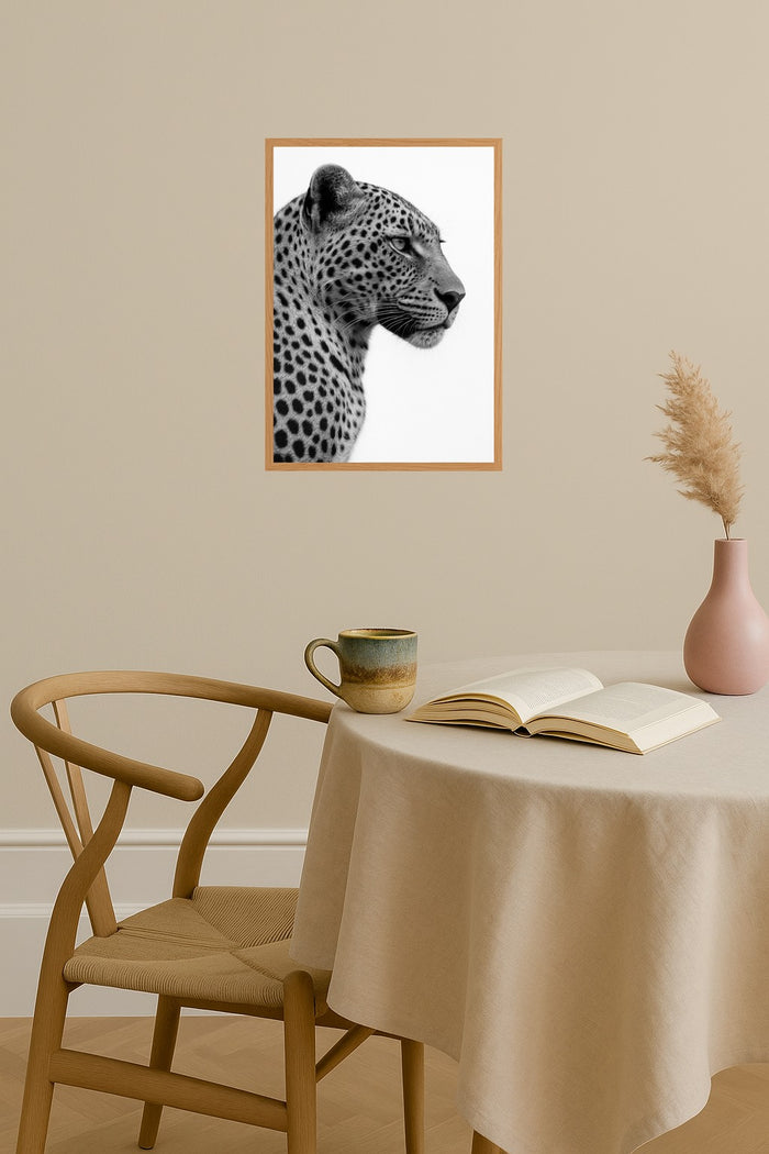 Poster mockup - Single poster in Nordic interior