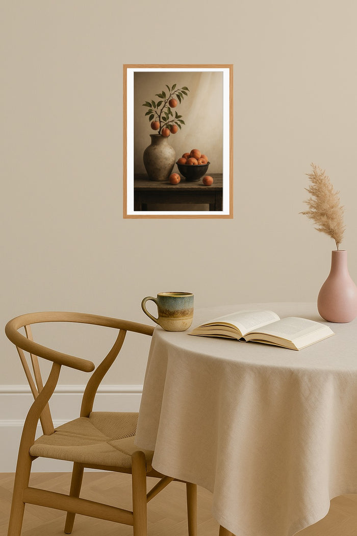 Poster mockup - Single poster in Nordic interior