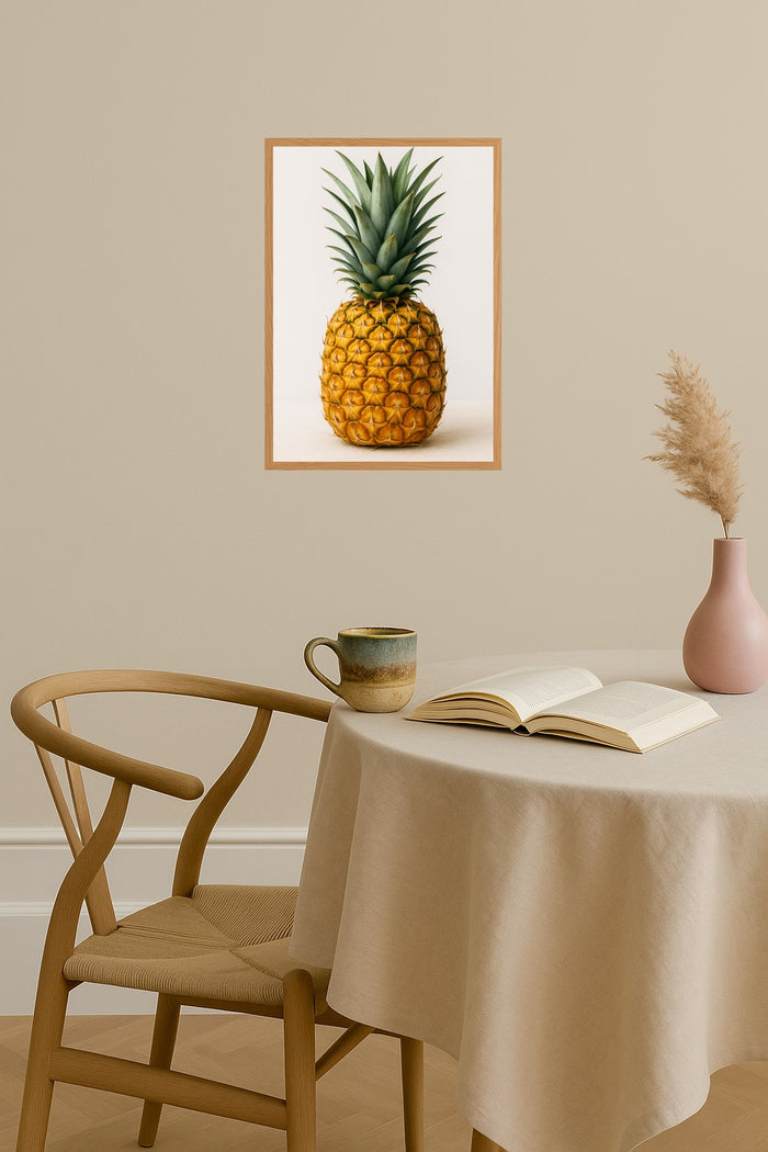 Poster mockup - Single poster in Nordic interior