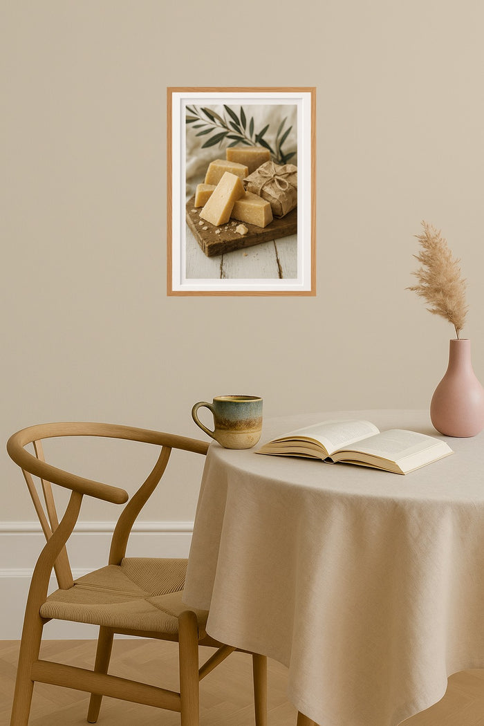 Poster mockup - Single poster in Nordic interior
