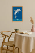 Poster mockup - Single poster in Nordic interior