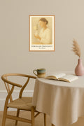 Poster mockup - Single poster in Nordic interior