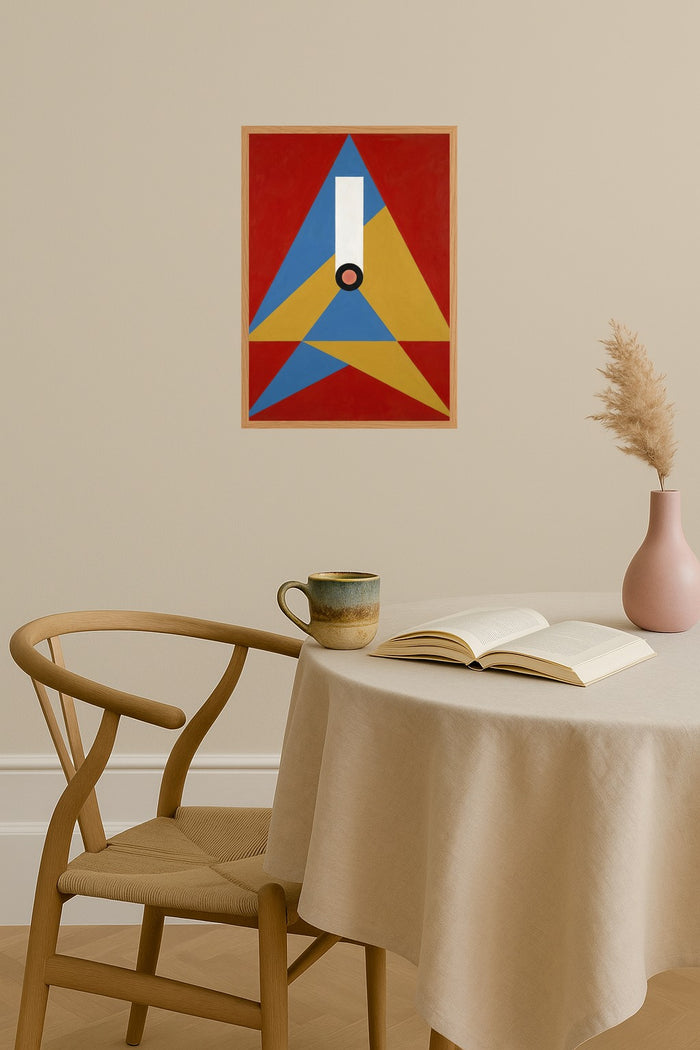 Poster mockup - Single poster in Nordic interior