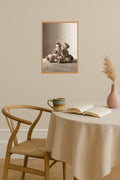 Poster mockup - Single poster in Nordic interior