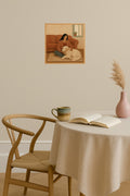 Poster mockup - Single poster in Nordic interior