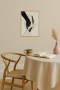 Poster mockup - Single poster in Nordic interior