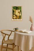 Poster mockup - Single poster in Nordic interior