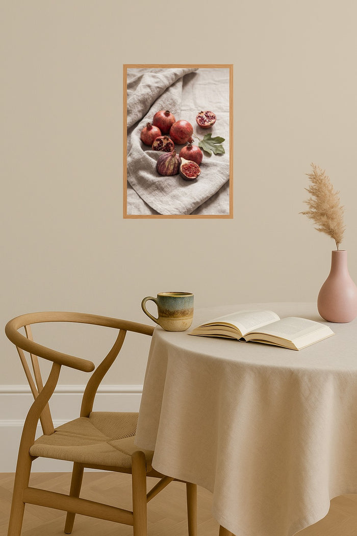 Poster mockup - Single poster in Nordic interior