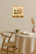 Poster mockup - Single poster in Nordic interior