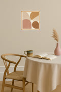 Poster mockup - Single poster in Nordic interior
